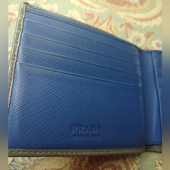 Prada Gray Bifold Wallet - Picture 6 of 11